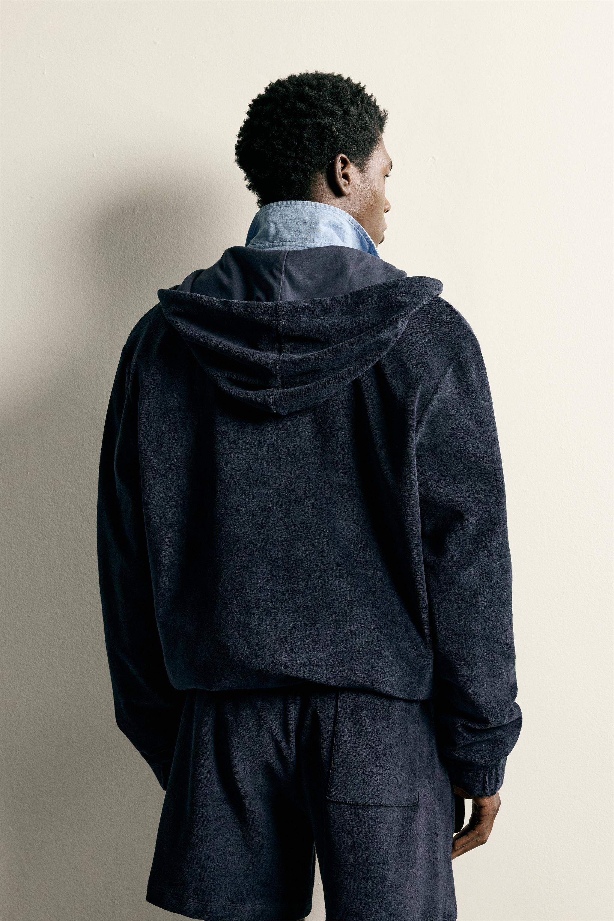 RELAXED FIT TERRY SWEATSHIRT